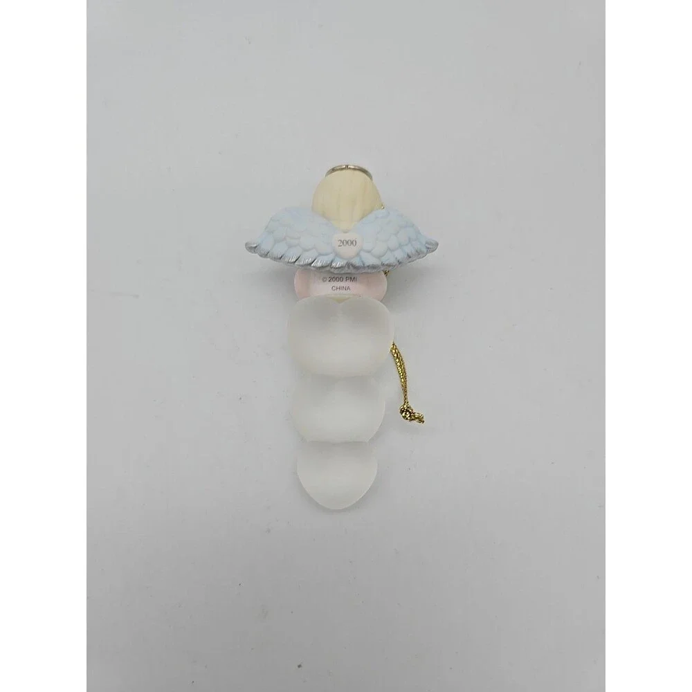 Precious Moments Angel Snowflake hanging Ornament Dated 2000 811769
